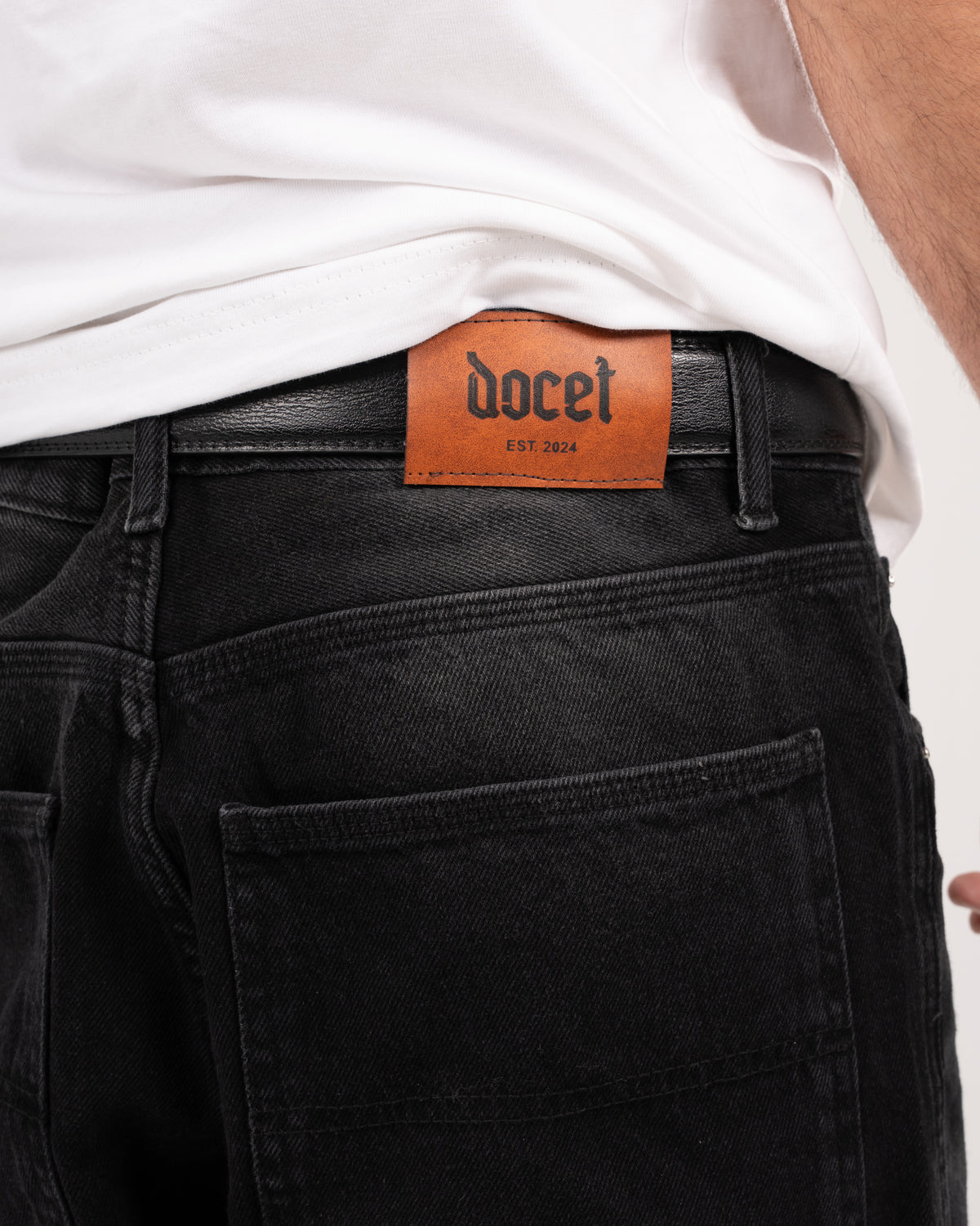 Docet Black Washed Denim