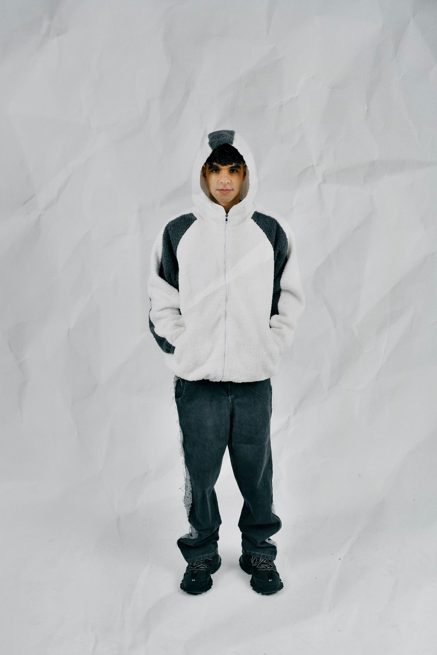Docet Fleece Jacket (White)