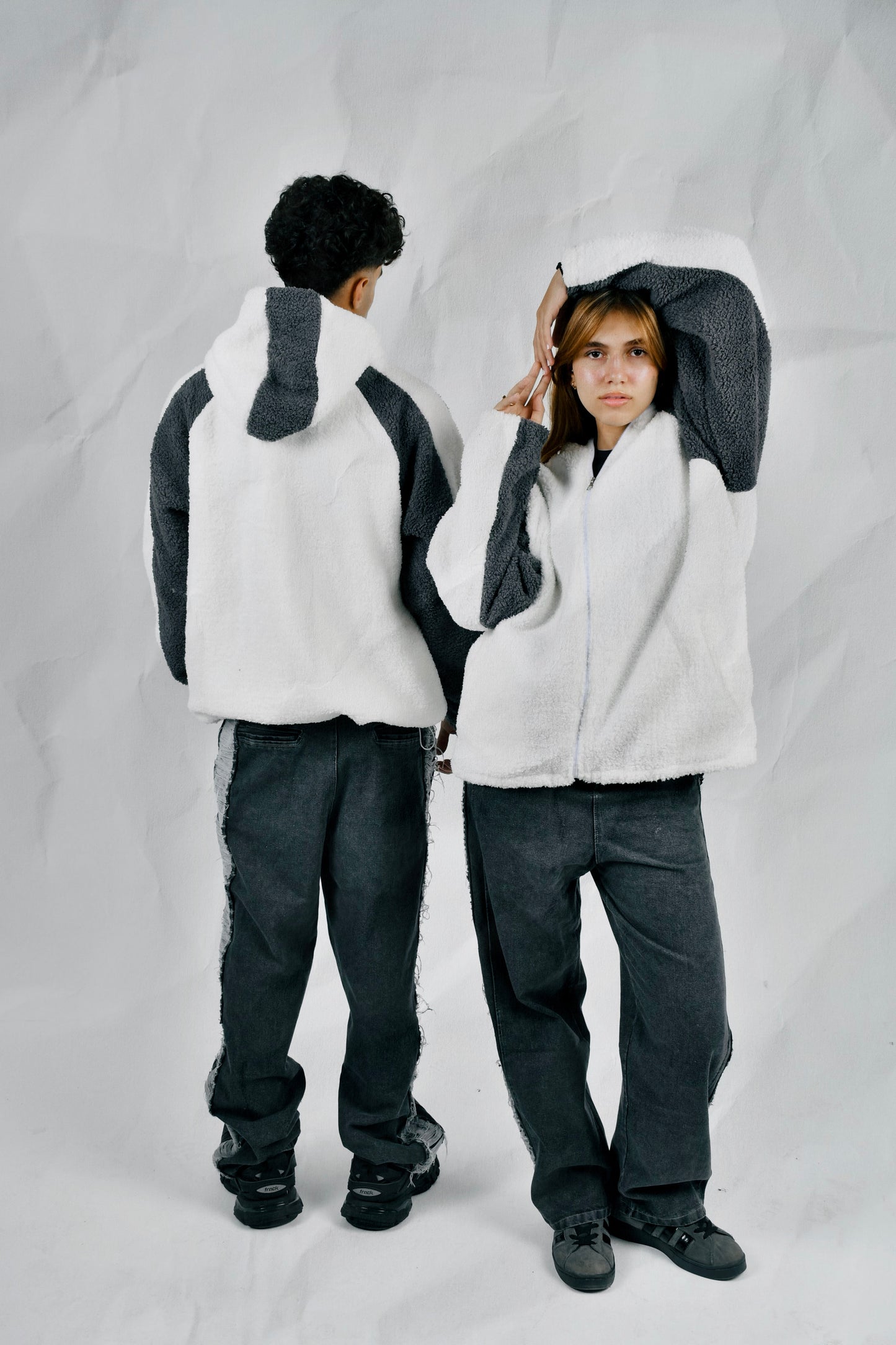 Docet Fleece Jacket (White)