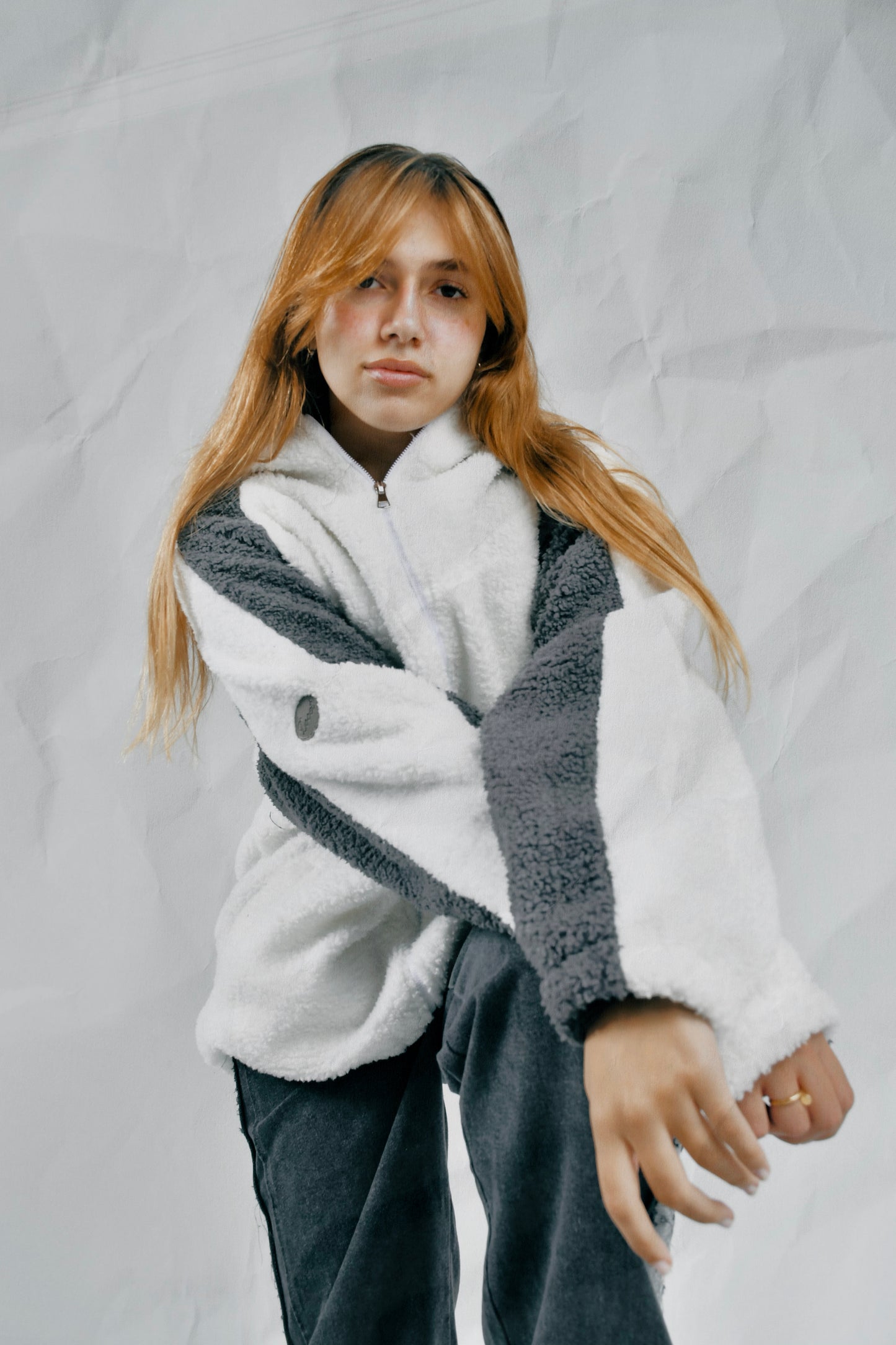 Docet Fleece Jacket (White)