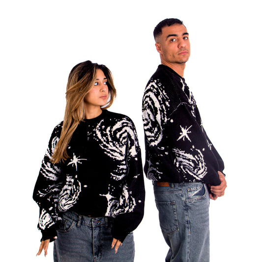 Docet Knitted Sweater Black