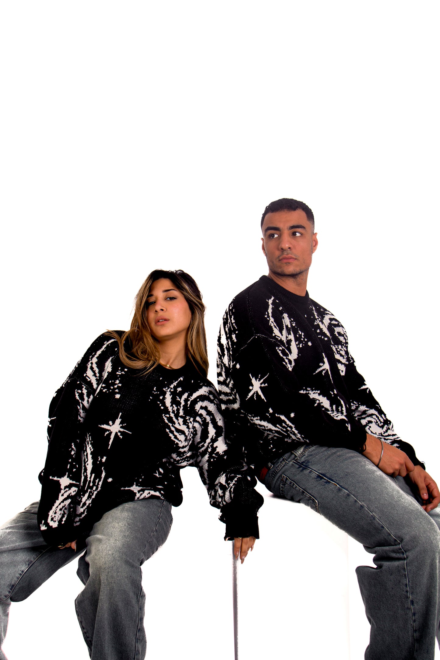 Docet Knitted Sweater Black